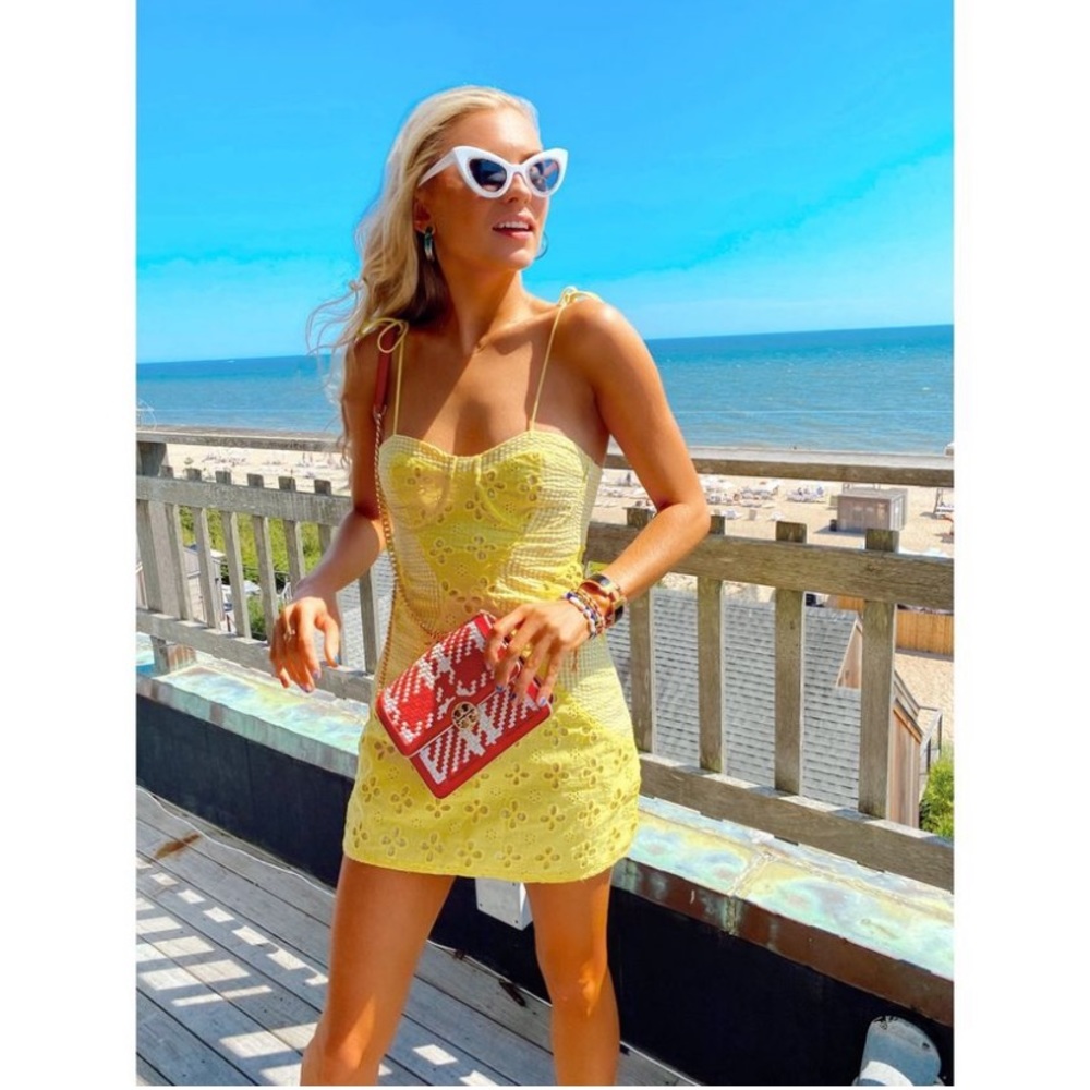 Yellow Mini Dress